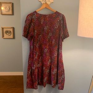 Multi color flowing dress